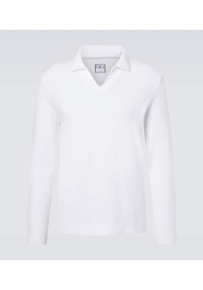 Fedeli Cotton terry polo shirt
