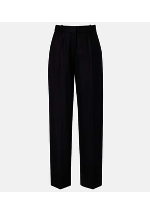 Toteme Flannel wide-leg pants