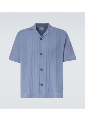 Le Kasha Gerone knitted cashmere polo shirt