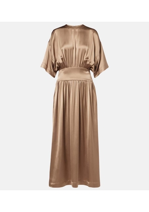 Toteme Satin midi dress