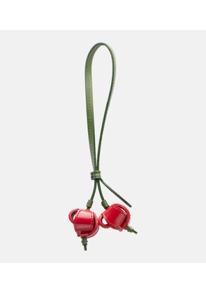 Jacquemus Les Cerises Small leather bag charm
