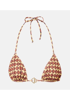 Bananhot Berry printed bikini top