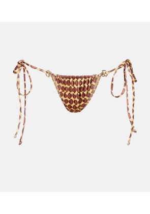 Bananhot Berry printed bikini bottoms