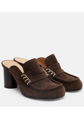 JW Anderson 75 suede mules