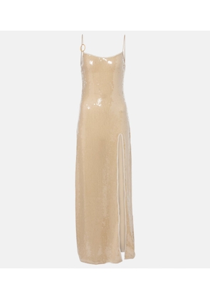 Oseree Marylin sequined maxi dress