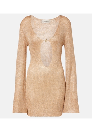 Bananhot Rey cutout sequined minidress