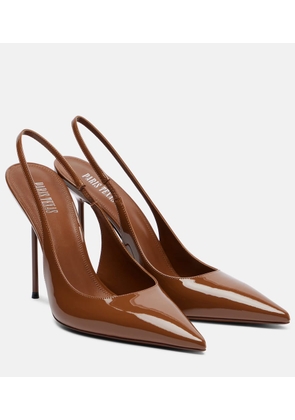 Paris Texas Lidia 105 patent leather slingback pumps