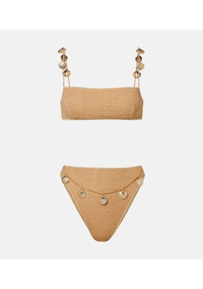 Oseree Lumiere embellished bikini
