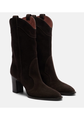 Paris Texas Belle suede ankle boots