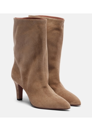 Paris Texas Elsa 75 suede ankle boots
