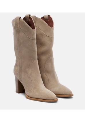 Paris Texas Lavinia 75 suede cowboy boots