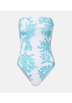 Alexandra Miro Iris printed swimsuit