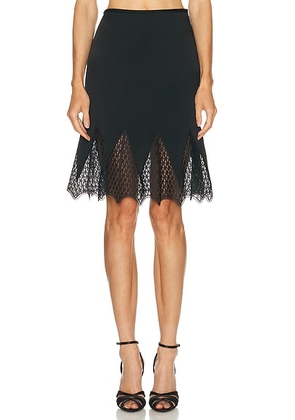 VERSACE Slip Skirt in Black - Black. Size 42 (also in ).