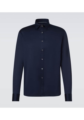 Canali Cotton jersey shirt