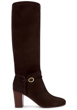 Valentino Garavani Pattie Boot in Testa Di Moro - Brown. Size 36.5 (also in 36, 37.5, 38, 39, 39.5, 40, 41).