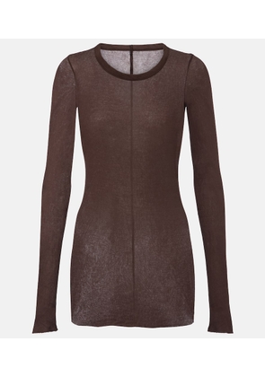 Rick Owens Cotton jersey top