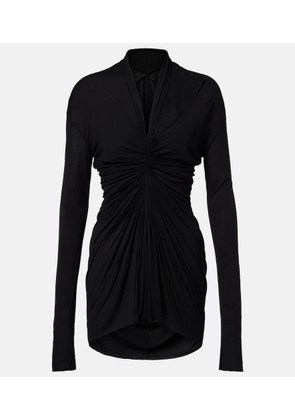 Rick Owens Gathered minidress