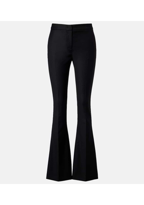 Blumarine Pleated flared pants