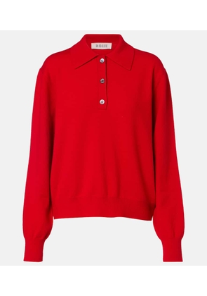Rohe Wool and cashmere polo sweater