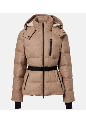 Brunello Cucinelli Virgin wool flannel down jacket