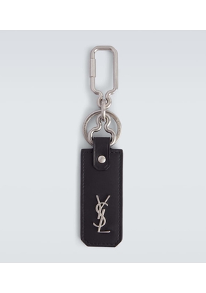 Saint Laurent Cassandre Saint Laurent leather keychain