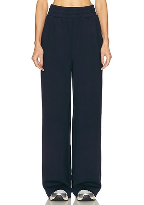 Varley The Extra Wide Leg 32 Pant in Navy - Navy. Size L (also in S, XS).