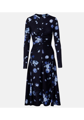 Erdem Floral jersey midi dress