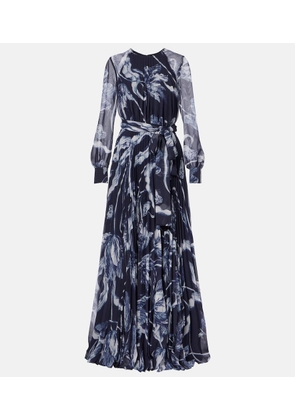 Erdem Floral voile gown