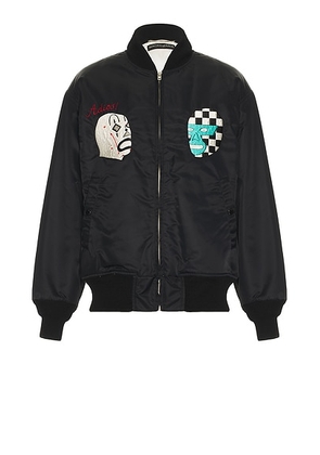 WACKO MARIA Ska Jacket Type-1 in Black - Black. Size L (also in ).