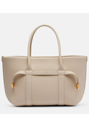 Loro Piana Ghiera Small leather shopper