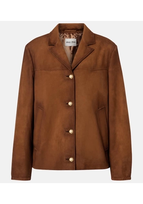 Miu Miu Suede jacket