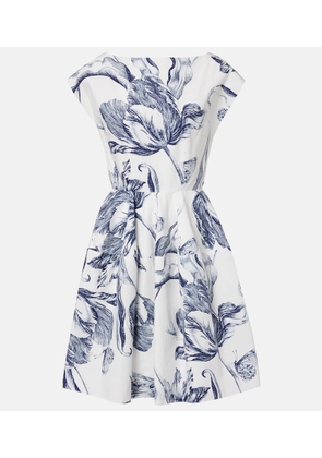 Erdem Floral cotton minidress