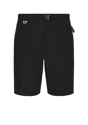 Undercover x Gramicci Belted Shorts in Black - Black. Size 3 (also in 4, 5).