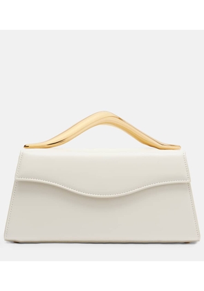 Elie Saab Petit Wave leather top-handle bag