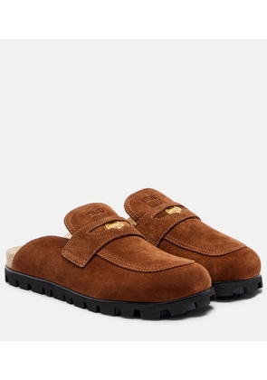 Miu Miu Oliva suede mules