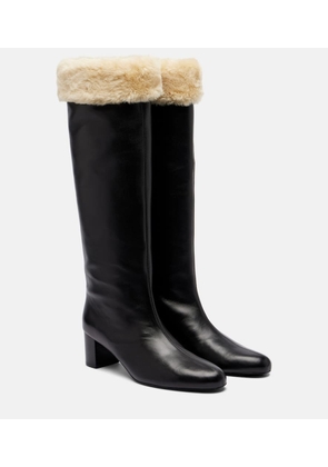 Toteme Downtown leather knee-high boots