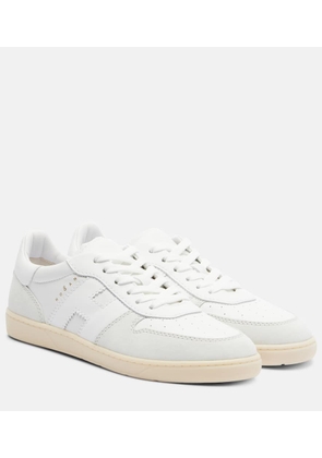 Hogan Hogan H641 leather and suede sneakers