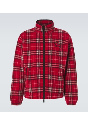Burberry Burberry Check wool-blend jacket