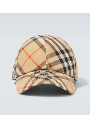 Burberry Burberry Check twill baseball cap