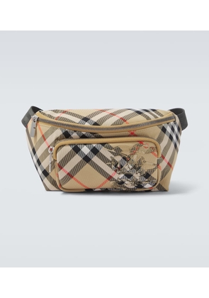 Burberry Burberry Check embroidered belt bag