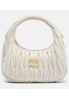 Miu Miu Wander Small leather top-handle bag