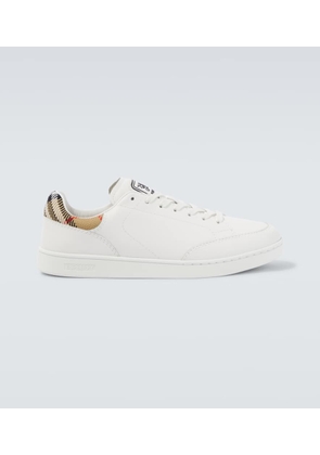 Burberry Set Burberry Check leather sneakers