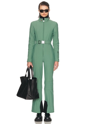 Perfect Moment JG Ski Suit in Parisian Green - Green. Size L (also in M, XS, S).