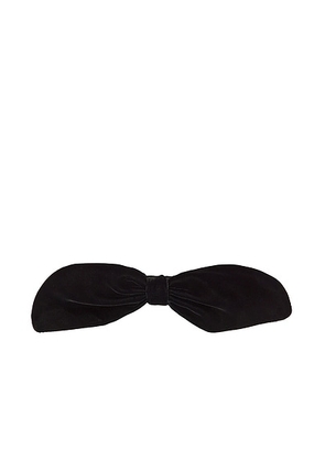 Valentino Garavani Bow Tie in Nero - Black. Size all.