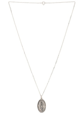 WACKO MARIA Medai Necklace Type-1 in Silver - Metallic Silver. Size all.