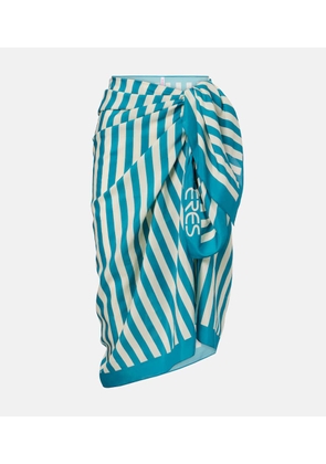 Eres Symbiose cotton and silk beach cover-up