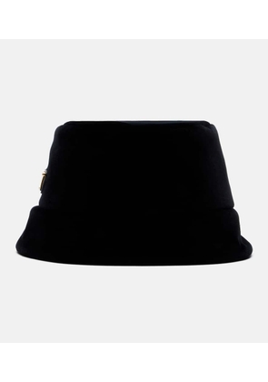 Prada Cotton velvet bucket hat