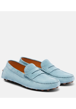 Tod's Gommino suede penny loafers