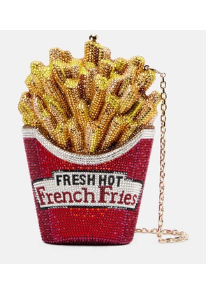 Judith Leiber Couture French Fries crystal-embellished clutch