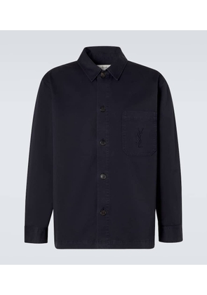 Saint Laurent Cassandre cotton shirt